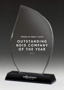 OUTSTANDING NDIS COMPANY OF THE YEAR 2022